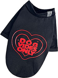 Dogs Bomba Футболка "Dog Vibes" для собак, чорна