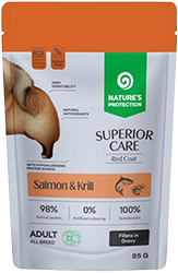 Nature's Protection Superior Care Dog Red Coat Grain Free Adult Salmon and Krill