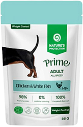 Nature's Protection Prime Weight Control Adult Dogs Chicken and White Fish