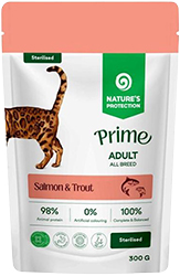 Nature's Protection Prime Sterilised Adult Cats Salmon and Trout