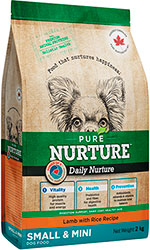 Pure Nurture Daily Lamb with Rice Small & Mini Dog Adult