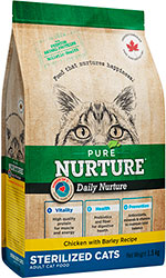 Pure Nurture Daily Chicken with Barley Cat Sterilized