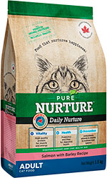 Pure Nurture Daily Salmon with Barley Cat Adult