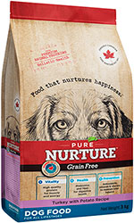 Pure Nurture Grain Free Turkey with Potato Dog All Lifestages