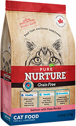 Pure Nurture Grain Free Salmon with Peas Cat All Lifestages