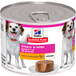 Hill's SP Canine Adult Small & Mini Chicken Mousse Cans