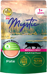 Mystic Паштет з яловичиною для котів, пауч