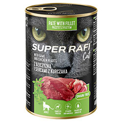 Dolina Noteci Super Rafi Cat Cans Adult Game with Chicken Hearts