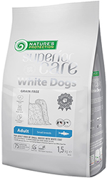 Nature's Protection Superior Care White Dog Grain Free Adult Small and Mini Breeds Herring