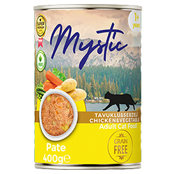 Mystic Паштет з куркою та гарніром для котів