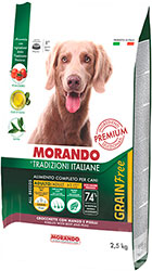 Morando Tradizioni Medium & Maxi Grain Free with Beef and Peas