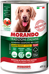Morando Tradizioni All Breeds Chunks in Gravy with Beef