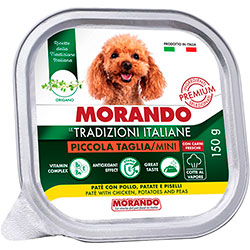 Morando Tradizioni Mini Grain Free Pate with Chicken, Potatoes and Peas