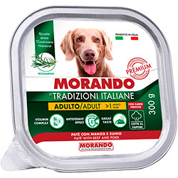 Morando Tradizioni All Breeds Grain Free Pate with Beef and Pork