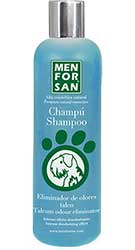 Menforsan Odor Eliminator Шампунь з тальком для собак