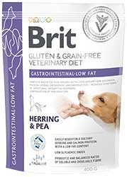 Brit Veterinary Diet Gastrointestinal-Low Fat Dog Herring