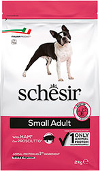 Schesir Dog Small Adult Ham