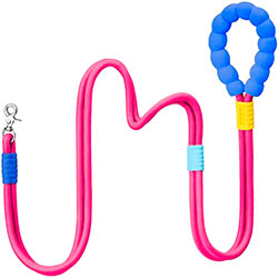 Maogoublue Marshmallow Standard Мотузковий повідець "Barbiecore Pink" для собак