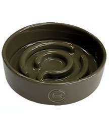 Harley and Cho Керамічна миска-лабіринт Olive Ceramic Slow Feeder