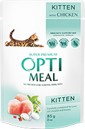 Optimeal Шматочки з куркою для кошенят