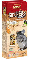 Vitapol Smakers Snack Ласощі з фруктами і горіхами для шиншил