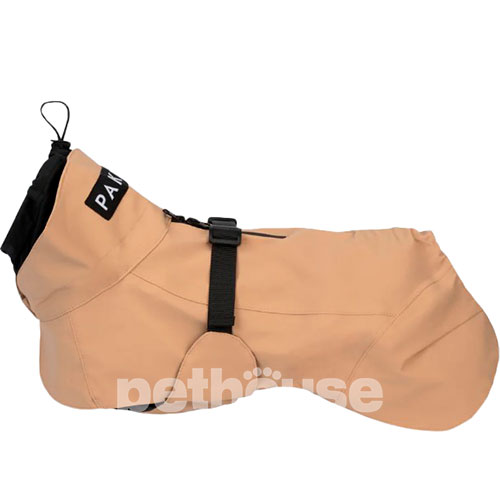 Paikka Visibility Raincoat Lite Taupe Дождевик для собак, светло-коричневый