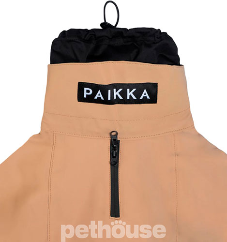 Paikka Visibility Raincoat Lite Taupe Дождевик для собак, светло-коричневый