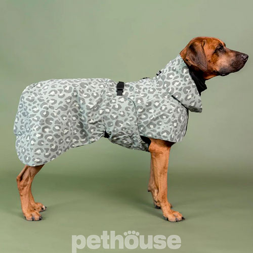 Paikka Visibility Raincoat Lite Green Leo Дощовик для собак, світло-зелений