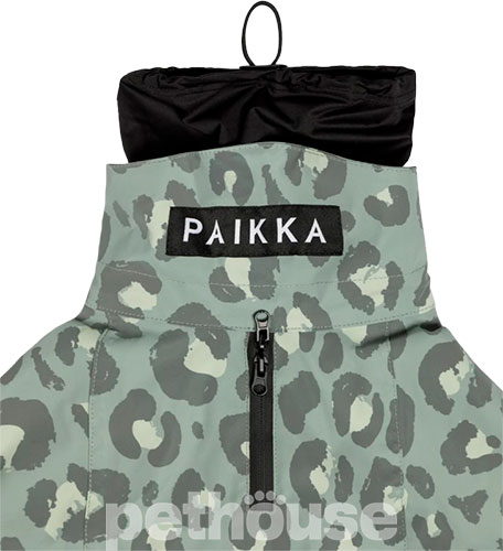 Paikka Visibility Raincoat Lite Green Leo Дощовик для собак, світло-зелений