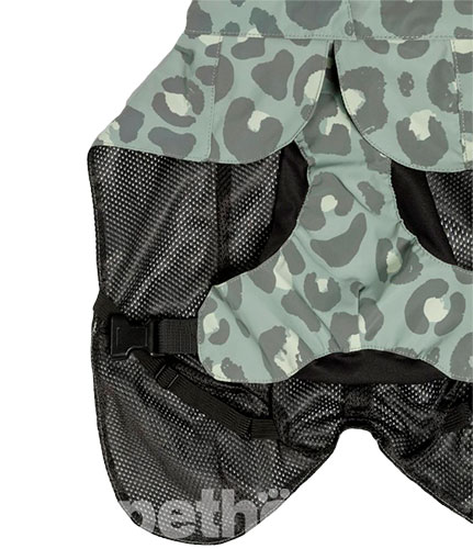 Paikka Visibility Raincoat Lite Green Leo Дощовик для собак, світло-зелений