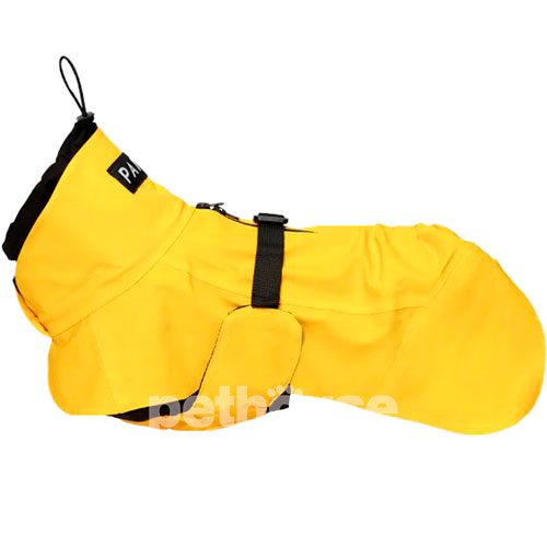 Paikka Visibility Raincoat Lite Yellow Дощовик для собак, жовтий