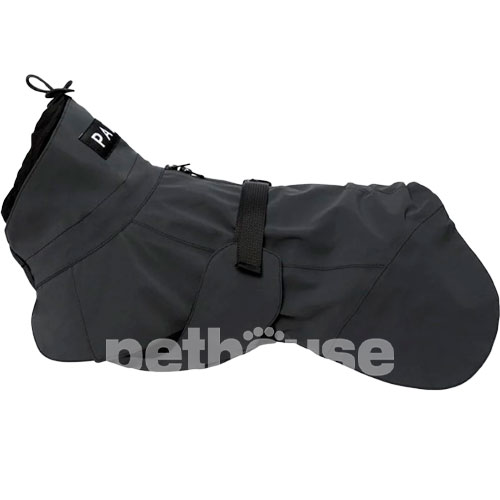 Paikka Visibility Raincoat Dark Дождевик для собак, темно-серый