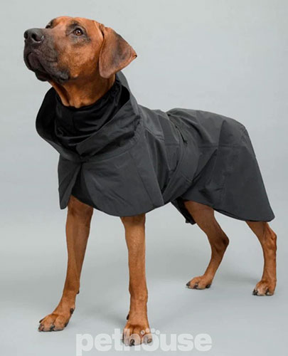 Paikka Visibility Raincoat Dark Дождевик для собак, темно-серый