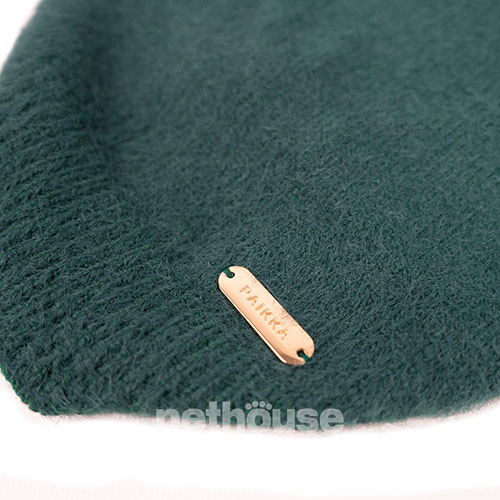 Paikka Furry Knit Sweater Green Вязаный свитер для собак, зеленый