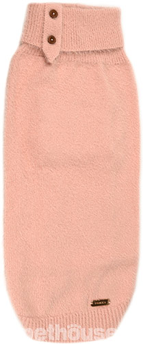 Paikka Furry Knit Sweater Rose Вязаный свитер для собак, розовый