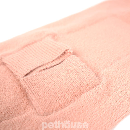Paikka Furry Knit Sweater Rose Вязаный свитер для собак, розовый
