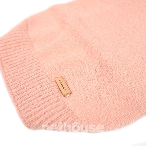 Paikka Furry Knit Sweater Rose Вязаный свитер для собак, розовый