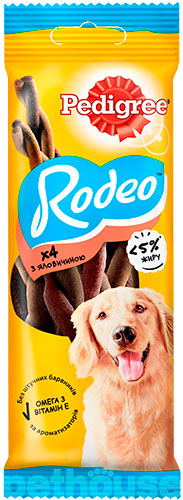 Pedigree Rodeo Мясные косички для взрослых собак всех пород