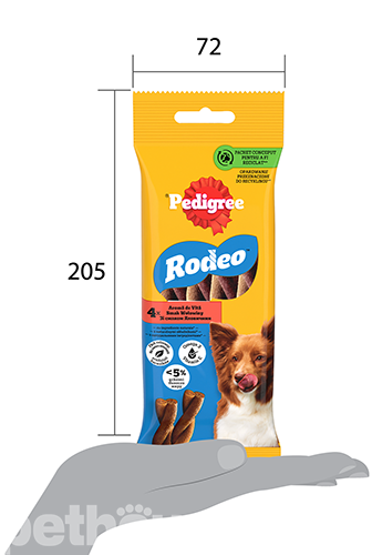 Pedigree Rodeo М'ясні косички для дорослих собак усіх порід