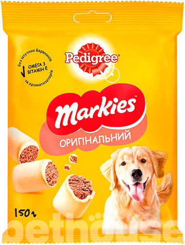 Pedigree Markies Мясное печенье для собак средних и крупных пород