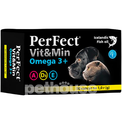 PerFect Vit&Min Omega3+ для кошек и собак, 1 грамм