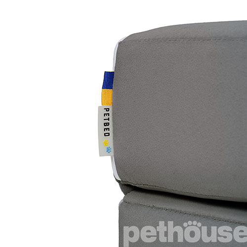 Petbed Velor Сходинки м’які H-36, темно-сірі