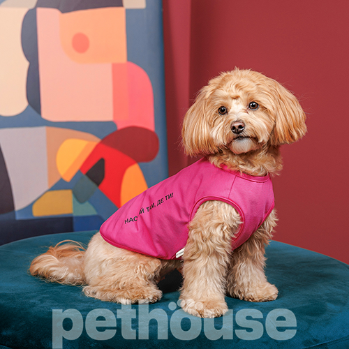 Pet Fashion Борцівка "Kale" для собак, малинова
