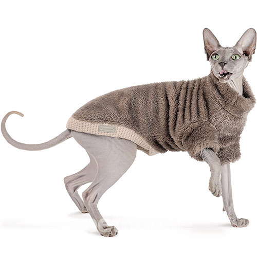 Pet Fashion Светр "Tim" для котів, кавовий