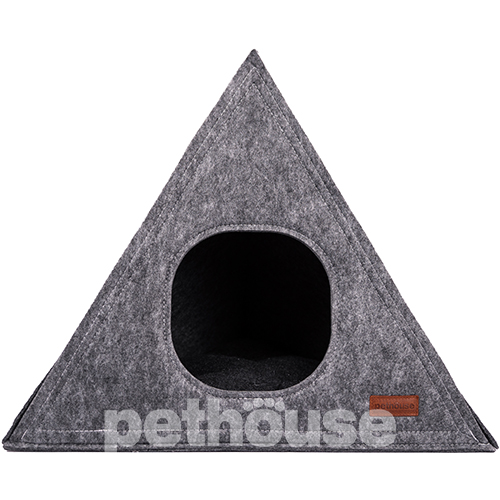 Pethouse Будиночок Cheops для котів та собак, сірий, фото 3