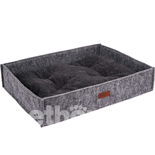 Pethouse Лежак Box для котів та собак, сірий