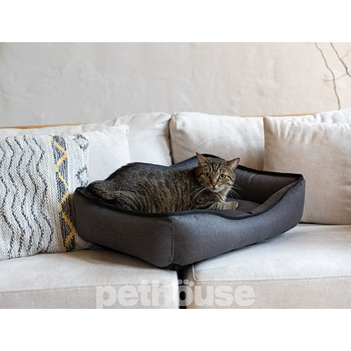 Pethouse Лежак Chester для котів і собак, графіт