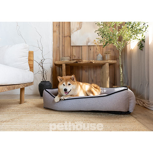 Pethouse Лежак Chester для котів і собак, сірий