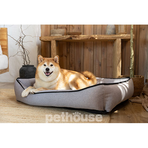 Pethouse Лежак Chester для котів і собак, сірий