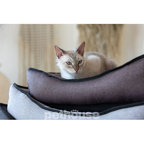 Pethouse Лежак Chester для котів і собак, коричневий